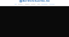 Desktop Screenshot of baystateelectricinc.com